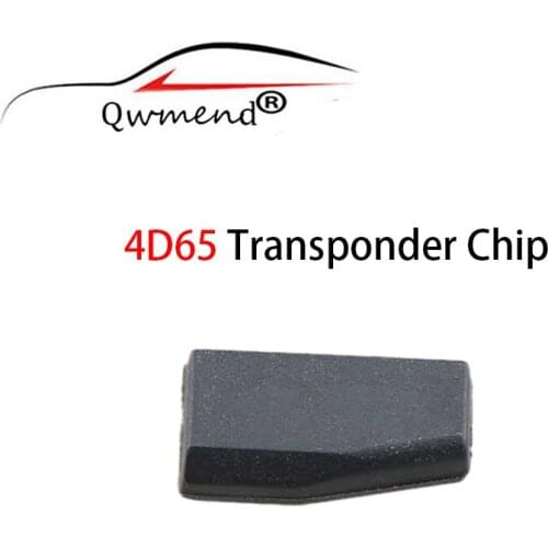 QWMEND 1PCS Transponder Chip ID65 Car Remote Key 4D65 Chip for Suzuki Carbon Blank Chip 4D 65 ID 65