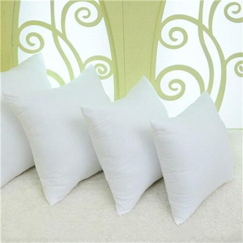 Comfortable And Soft Non-Woven Cushion Pillow Pillow Core 40*40/35*55/45*45cm Short Plush Fabric High Elastic PP Cotton Stuffing