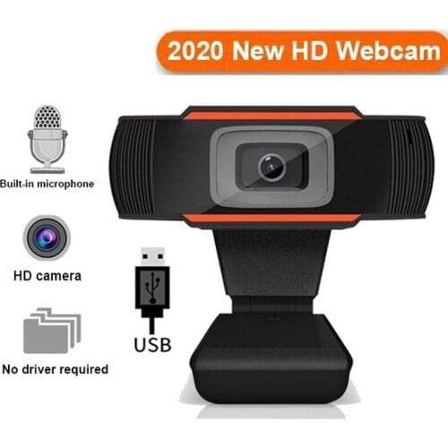 HD 1080P Webcam PC Mini USB 2.0 Web Camera With Microphone USB Computer Camera For Live Streaming Webcam 1080P/480P