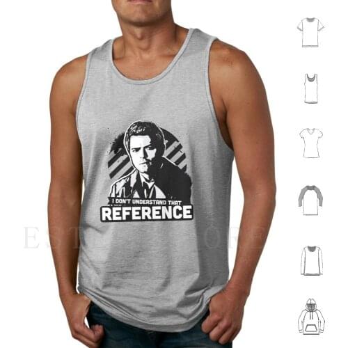 I Don'T Understand That Reference Tank Tops Vest Cotton Supernatural Spn Castiel Cas Misha Collins