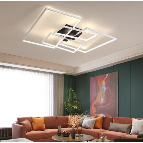 Gold/White Indoor Lamps for Living Room Restaurant Bedroom Chandelier Lighting Lampadari Home lampara techo Creative Simple D100