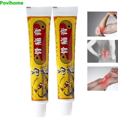 1pcs Analgesic Balm Pain Relief Cream Powerful Arthritis Rheumatism Treatment Ointment Bone Spurs Shoulder Body Massage P1205