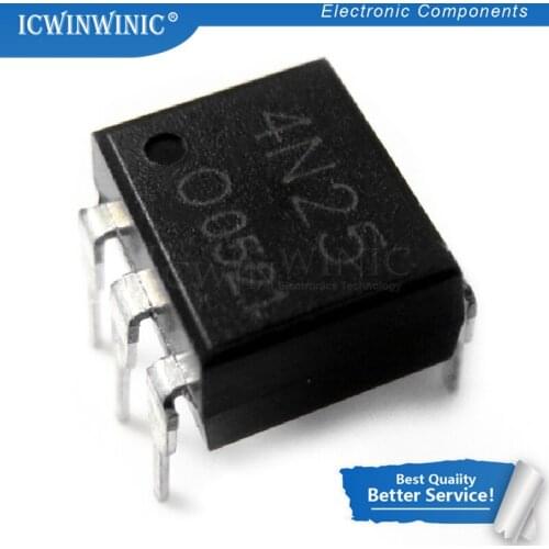 100piece EL4N25 4N25 DIP6 DIP In Stock