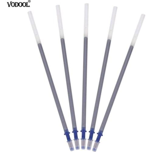 100Pcs Mercury Refillable Pen for Leather Silver Refill Pen for Leather Marking Water Erasable Pens Embroidery Fabric Marker