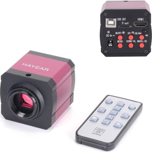 14MP 1080P 3 in 1 TV HDMI usb Industry Digital C-mount Microscope Camera TF Card Output for PCB LCD Lab for mobile phone repair