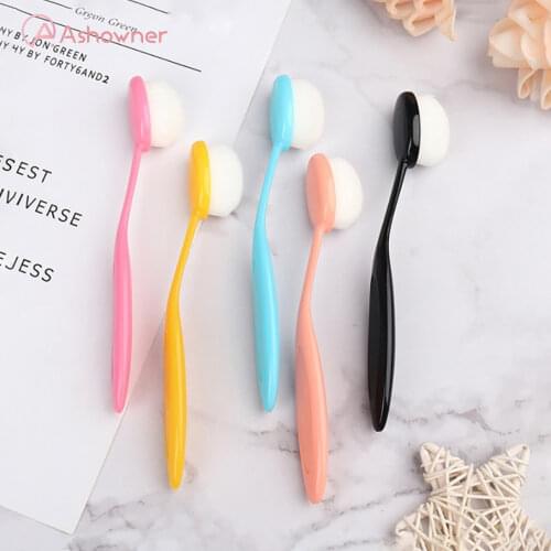 5pcs Colorful Blender Brushes Drawing Painting Smooth Makeup Brushes Set Female Eyeshadow DIY Scrapbooking Cards Makeup Tools