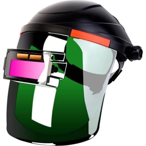 Electric Welding Mask Helmet Solar Automatic Darkening Range Flip Welding Protective Lens for Welding Machine Helmet Mask