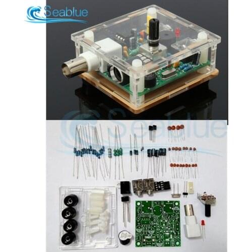 DC 9-13.8V S-Pixie CW QRP Shortwave Radio Transceiver 7.023Mhz With Case DIY Kit