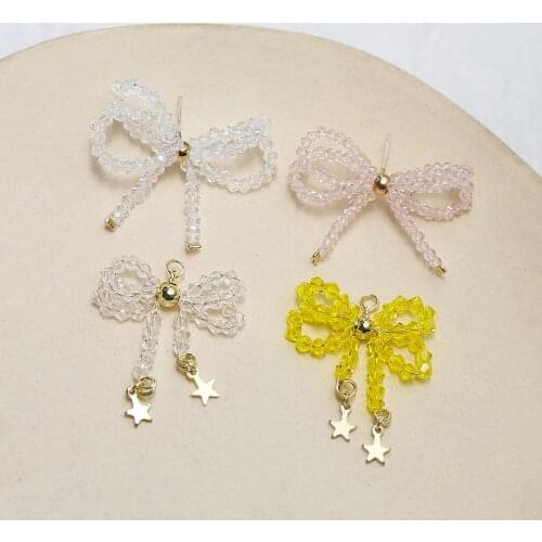 Beautiful bow shape shape 10pcs/lot copper floating locket charms diy jewelry earring/necklace pendant accessory