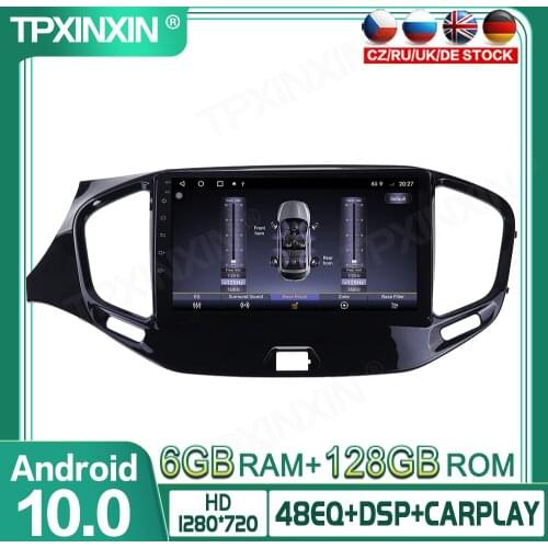 Android 10.0 For LADA Vesta Cross Sport 2015-2019 Car GPS Navigation Radio Player Car Multimedia Player Head Unit Tape Recorder