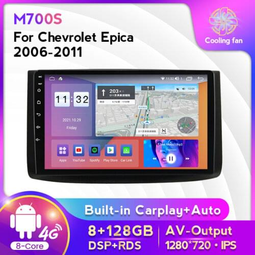 MEKEDE Autoradio For Chevrolet Lova Captiva Gentra Aveo Epica 2006 2007 2008-2011 GPS Navigation Radio BT WIFI DVR IPS screen