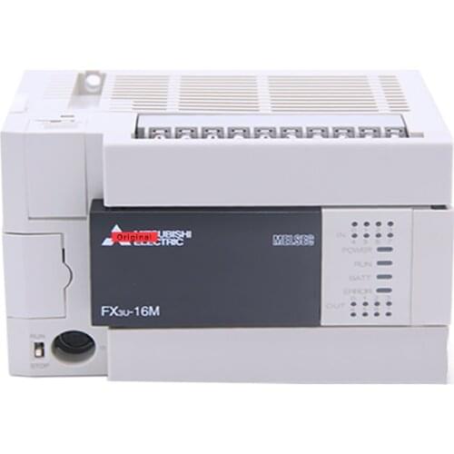 New Original FX3U-16MR-ESA PLC Main Unit DI 8 DO 8 Relay 24V DC