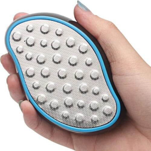 Qmake Pedicure Foot Care Tools two sides Rasps Callus dead Foot Caregiver with skin Stainess Steel Professional Remover File