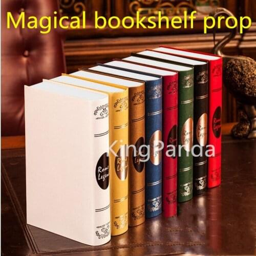 Real life games escape room props bookshelf Book organ props put the book in the specified position to trigger unlock