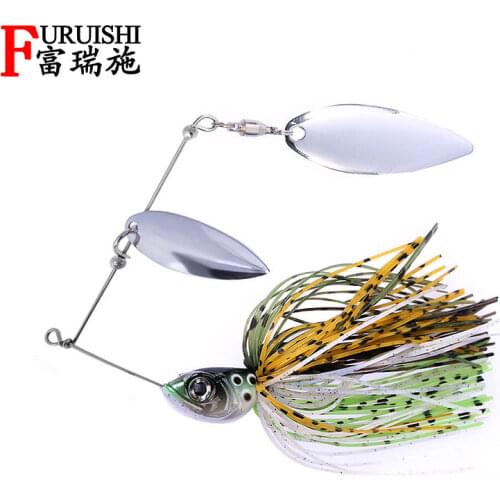 Chatterbait Spinner Bait Bass Lure Fishing Lures Spin Trout Salmon Bait