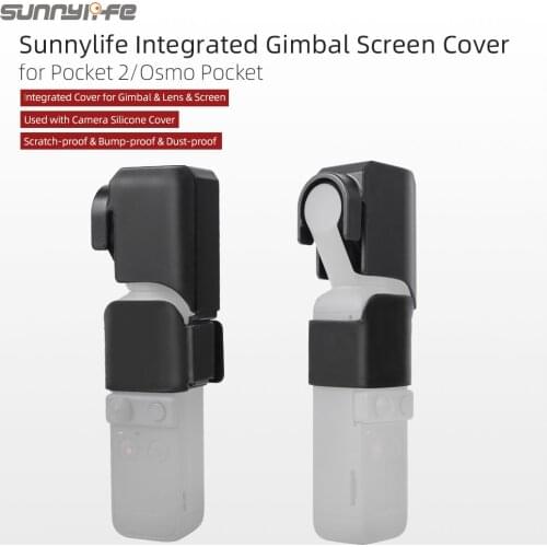 Sunnylife Integrated Gimbal Lens Screen Cover Protective Case Bump-proof Dust-proof for Pocket 2/Osmo Pocket