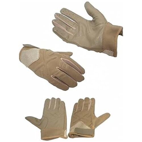 Whole in spandura tan eu700t tactical gloves airsoft fingerless glove