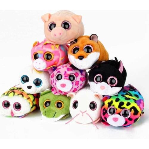 Ty Plush Animal Toys Dog Koala Leopard Tiger Dragon Screen Clean Collectible Doll Boy Girl Birthday Christmas Gift