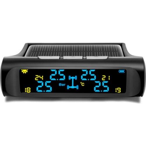 Universal LCD TPMS Tyre Pressure Monitoring System External Sensor for Cars