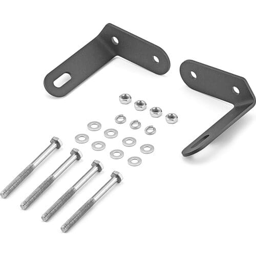 UTV For Can Am Maverick X3 & X3 Max X RS / DS / MR / Turbo / R 2017-2021 Upper A-pillar Side View LED Light Pods Mount Brackets