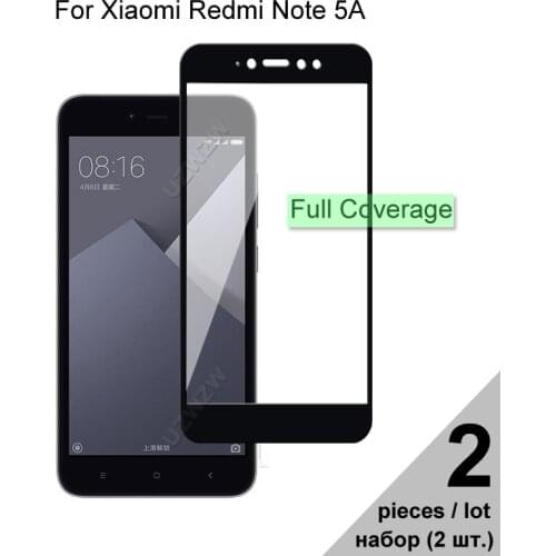 Protective Glass For Xiaomi Redmi Note 5A Full Coverage Tempered Glass For Xiaomi Redmi Note 5A
