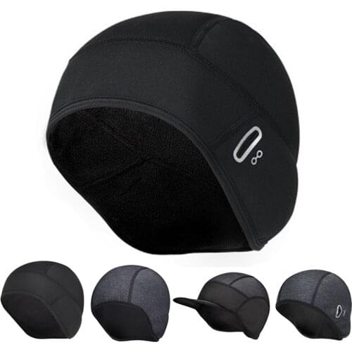 Winter Warm Thermal Cycling Cap Men Women Windproof MTB Running Skiing Motocycle Riding Hat Outdoor Sports Warm Headwear
