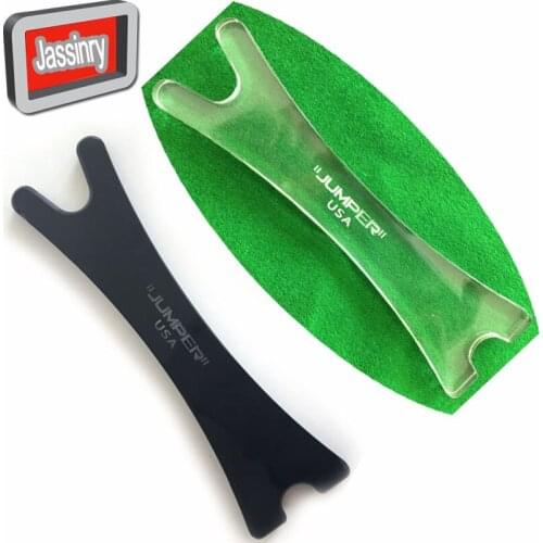 1pc transparent/black portable Billiards Bridge Cue Rest Head for Jumper Pool Snooker Cue Stick billiard accessories