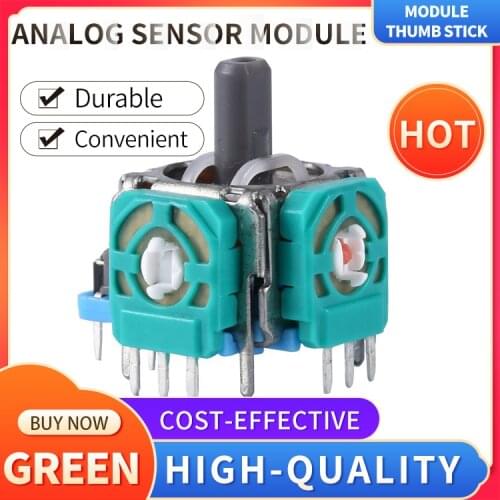3D Analog Joystick Thumbstick replacement repair parts Sensor Module Potentiometer For Sony Dualshock 4 PS4 Controller Gamepad