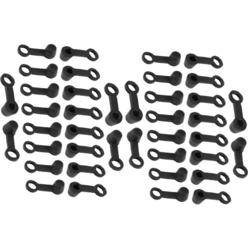 40X Brake Bleeder Screw Caps Grease Zerk for Frosting Cap Dust Cover Black