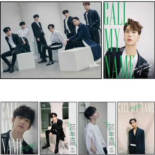 Diamond Painting Hallyu GOT 7 Album You Call My Name 5D DIY Full Diamond Embroidery Cross Stitch Kit Home Decoration