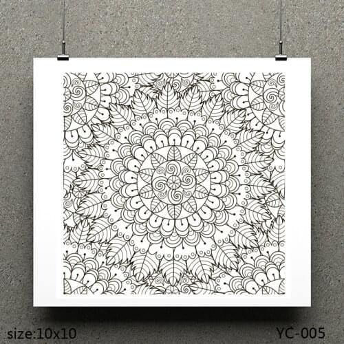 AZSG Flower in leaves/Coat of arms Clear Stamps For Scrapbooking DIY Clip Art /Card Making Decoration Stamps Crafts