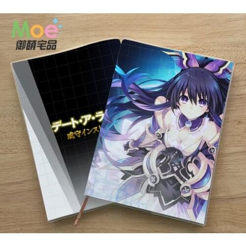 Anime Date A Live Hoshimiya Mukuro Figure Student Notebook Delicate Eye Protection Notepad 6625 Diary Memo Gift