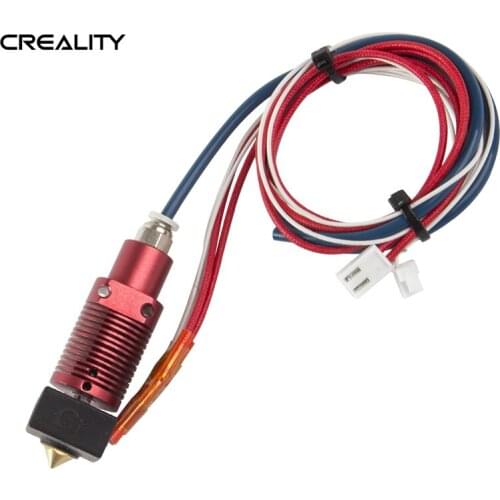 Creality CR-10S Pro Extruder Hot End Sprinkler Kit 1.75mm 0.4mm Nozzle Aluminum Heat Block Silicone Cover Case for 3D Printer