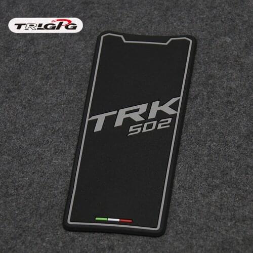 For Benelli TRK502 TRK502X TRK502C Free Shipping Motorcycle Accessories Real Tank Pad Sticker Decal Emblem Fits BLACK
