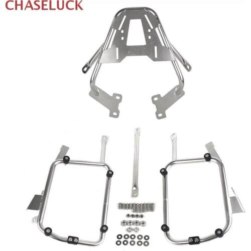 For Honda CB500X Motorcycle Side Saddlebag Luggage Rack Storage Trunk Tool Box Toolbox Case Bracket Mount Rack Support Holder