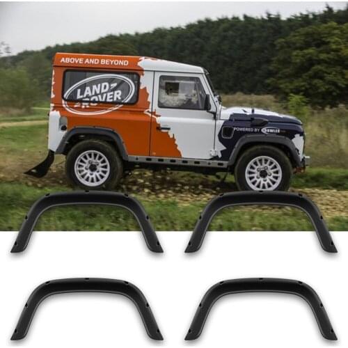 For land rover defend Fender Flares Wheel Arch For Cars Body Kits Mud Splash Guard Wheel Arches Extension