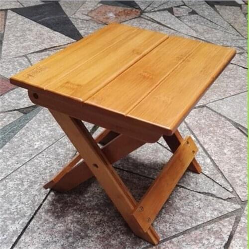 Eco-friendly Bamboo Childrens Stools Folding stool Portable Leisure stool