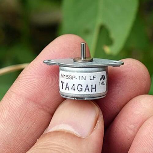 Micro 15mm small 2-phase 4-wire DC 5V Mini Stepper Motor Step Angle 18 Degrees 14 Ohm DIY Precision Accessories