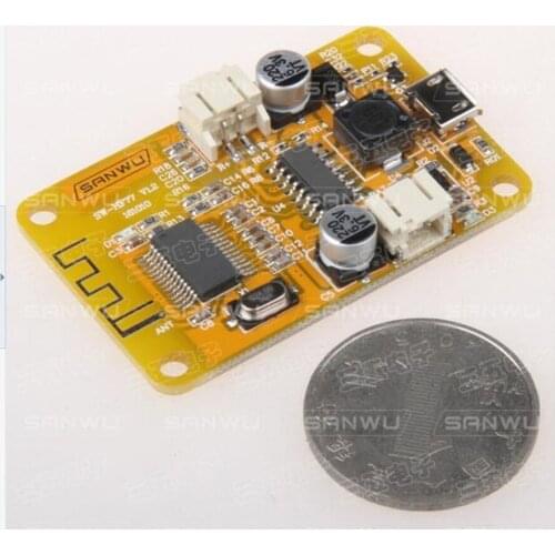 Mono Bluetooth Digital Amplifier Board Bluetooth Speaker DIY Modified Audio Receiver Amplifier Board 77