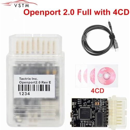 Newest Diagnostic Scanner Tactrix Openport 2.0 With ECU FLASH ECU Chip Tunning Tactrix Openport 2.0 ECUFLASH With All SW Full Se