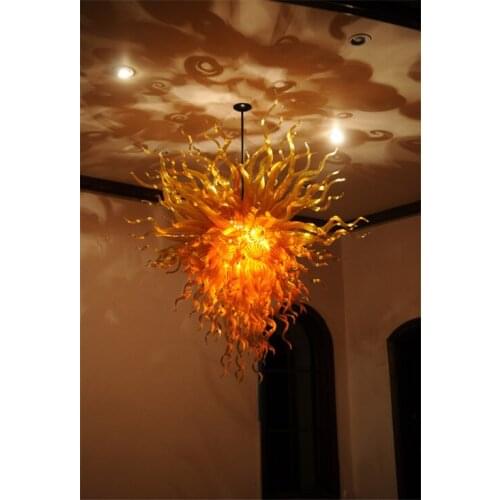 Wholesale Energy Saving Copper Brass Murano Art Glass Chandelier Pendant for Decoration