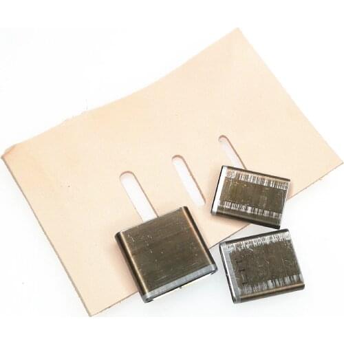 Straight Oval Cutting Die Oval Flat Punch Strap Belt Pin Buckle Installation Hole Puncher Craft Leathercraft Supplies Tools