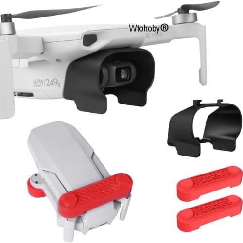 Scratch-proof DJI Mini 2 Lens Hood Propeller stabilizers with Motor Cover Dron Protective Accessories for DJI Mini 2/Mavic Mini
