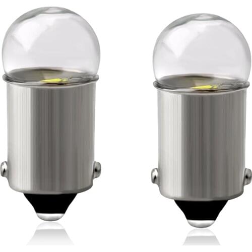 1PCS BA9S T4W LED Car light Bulb T2W T3W H5W Car LED License Plate Light Reverse Lights 3030 1 SMD DC12V 12913 12910 12929