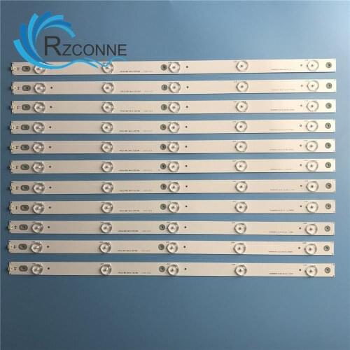 LED Backlight strip 5 lamp for Hisense 50"TV HD500DF-B53 50H5GB 50H4C 50H5C LC-50N5000U RSAG7.820.6660/R0H NS-50D550NA1 HD500DF
