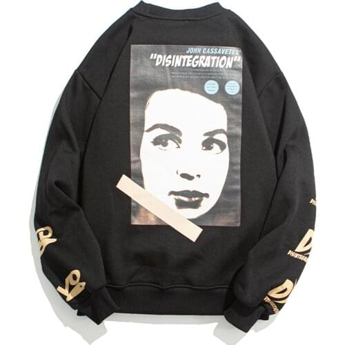 2020 Hip Hop Hoodie Unisex Streetwear Sweatshirts 2020 Autumn Vintage Print Fleece Harajuku Pullover Cotton Clothes for Couple