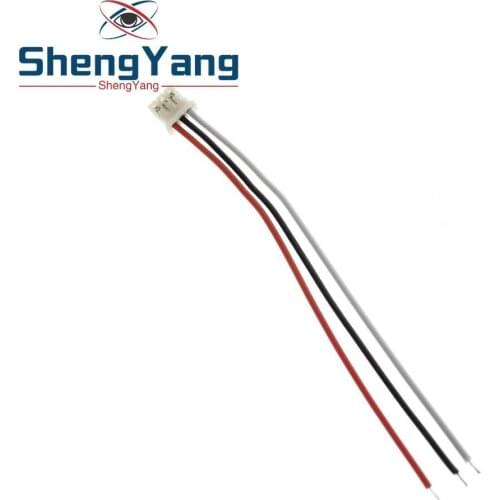 1pcs 3p plug wire 2.0 spacing of 10 cm in length Decoding board supporting plug wire terminals connecting line circuit board 3P