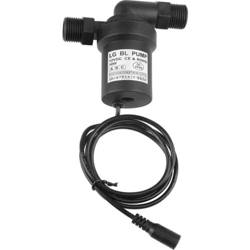 12V 10W DC Water Pump Brushless Solar High Temperature Water Pump for Circulation Pumping