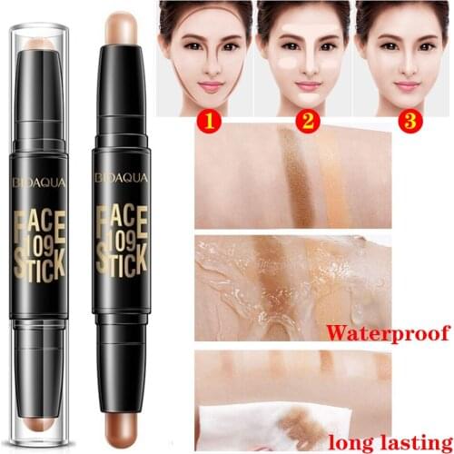 3D Bronzer Concealer Pen Face Make Up Liquid Waterproof Contouring Foundation Contour Makeup Concealer Stick Pencil Cosmetics