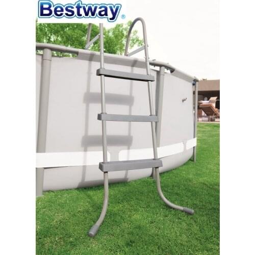 58335 Bestway 1.07m Safety Pool Ladder For Asia,Africa,America 42" AGP Ladder For Swimming Pool Of Height Less Than 107cm